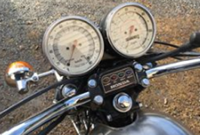 CB750 police gauge